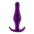 Butt Plug with Handle - Medium - Purple