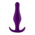 Butt Plug with Handle - Large - Purple