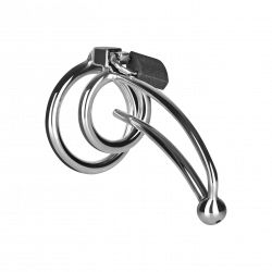 Penis Lock with curved Urethral tube
